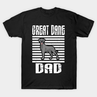 Great Dane Dad Proud Dogs T-Shirt